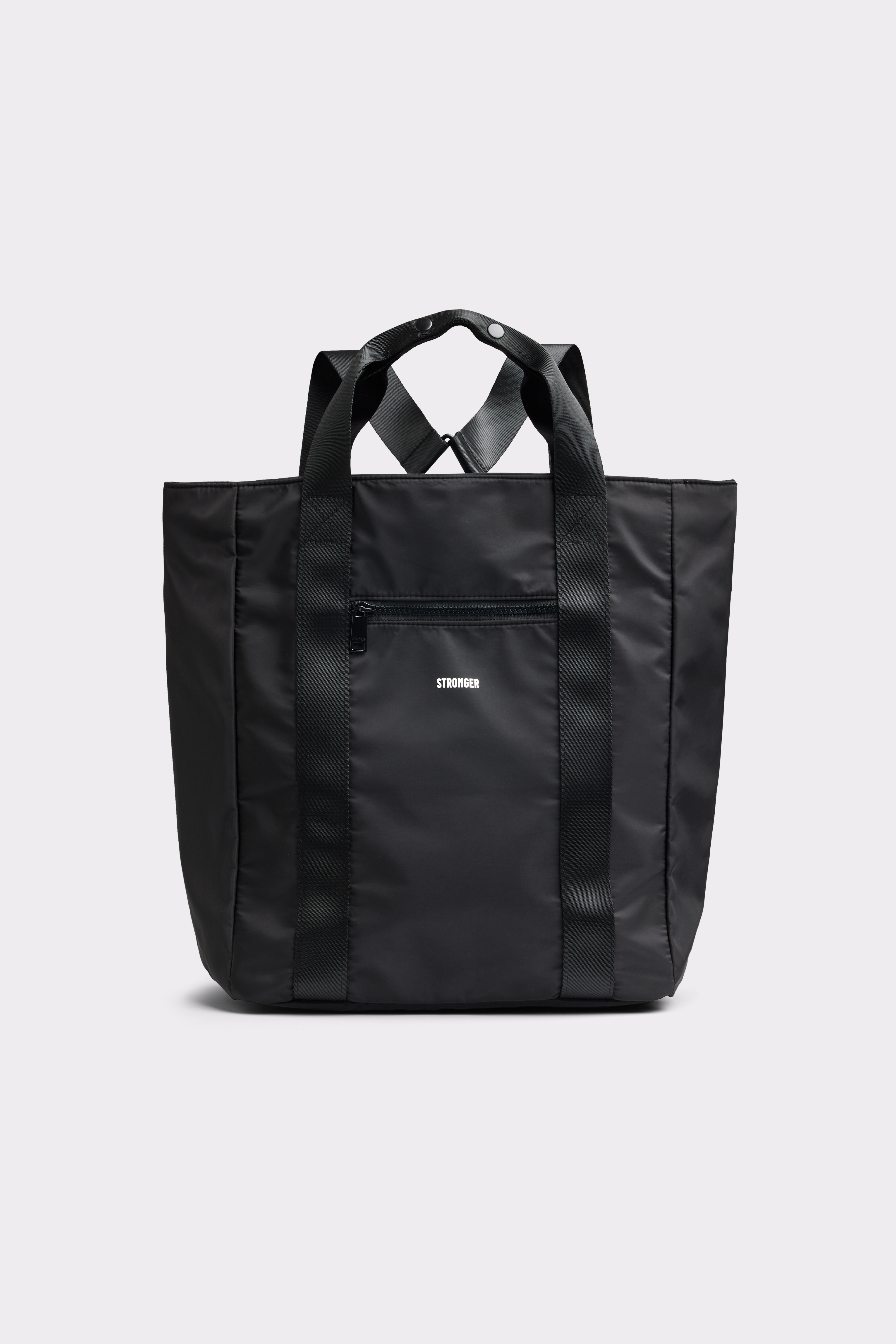 Tote Rucksack Schwarz I Verstellbare Träger I Online Kaufen I STRONGER