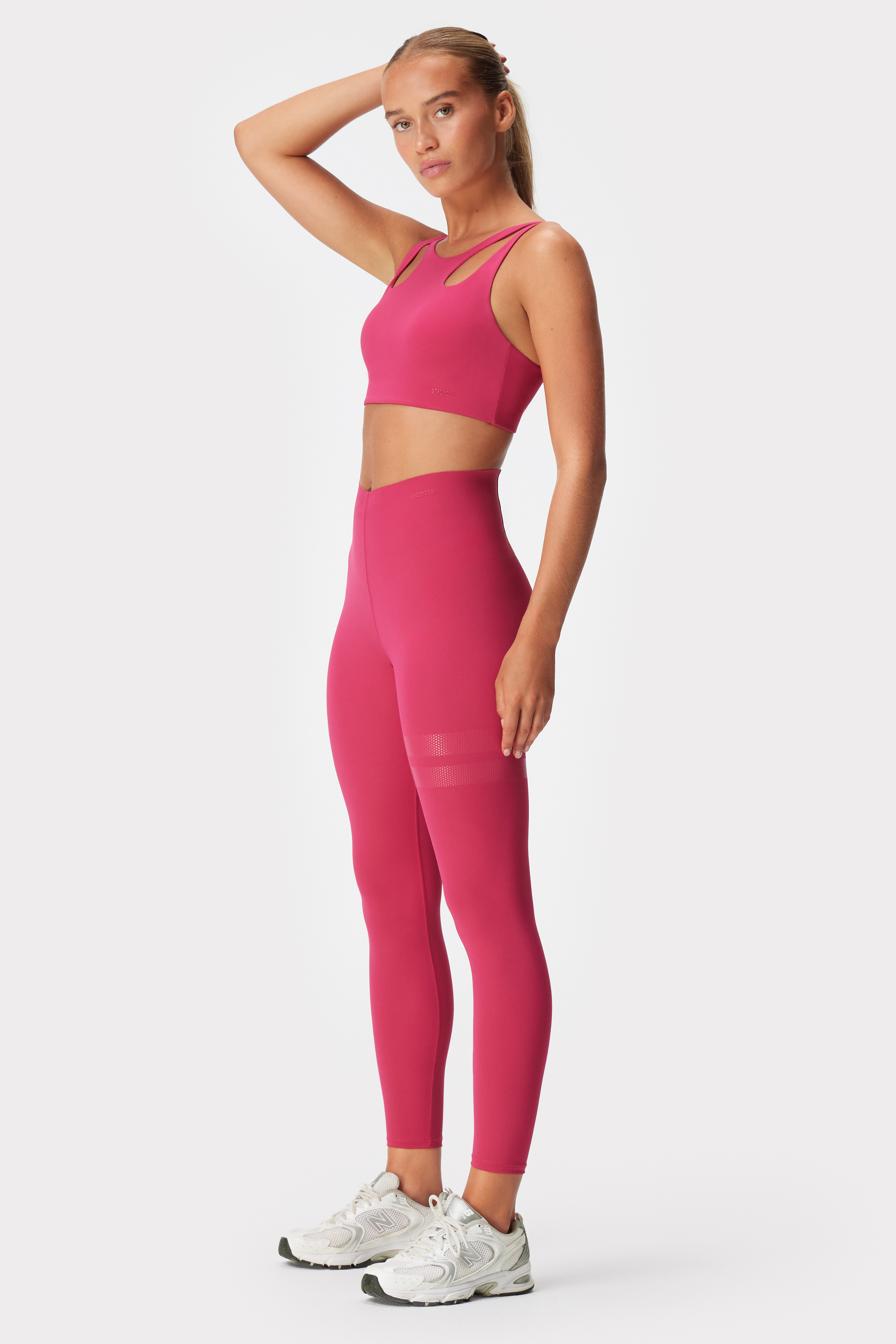 Legging Fille Taille 8 (enfant) Sweet Honey – Vert Pomme Rayé – Coton Doux