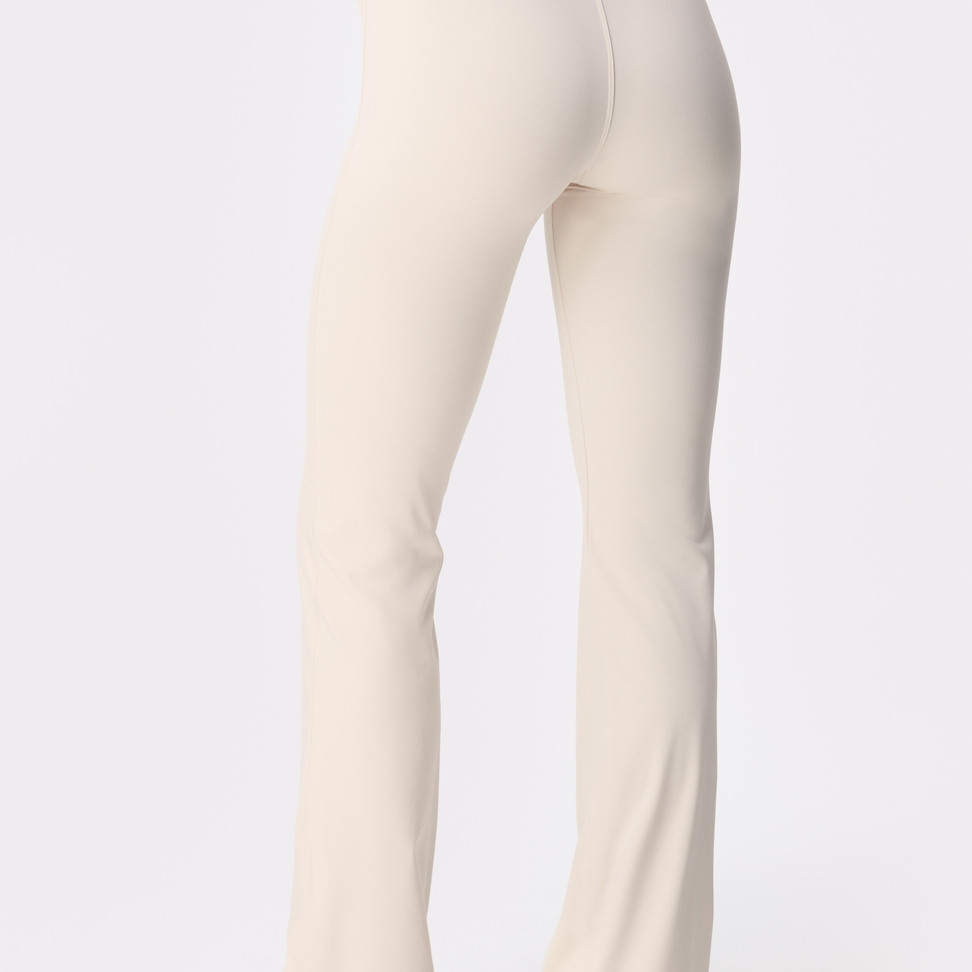 ★★Adairs★★ Lip Flared Leggings Wonder Beige JN3023 CLOTHING - Rib Flared Leggings - Pink | adidas Oman
