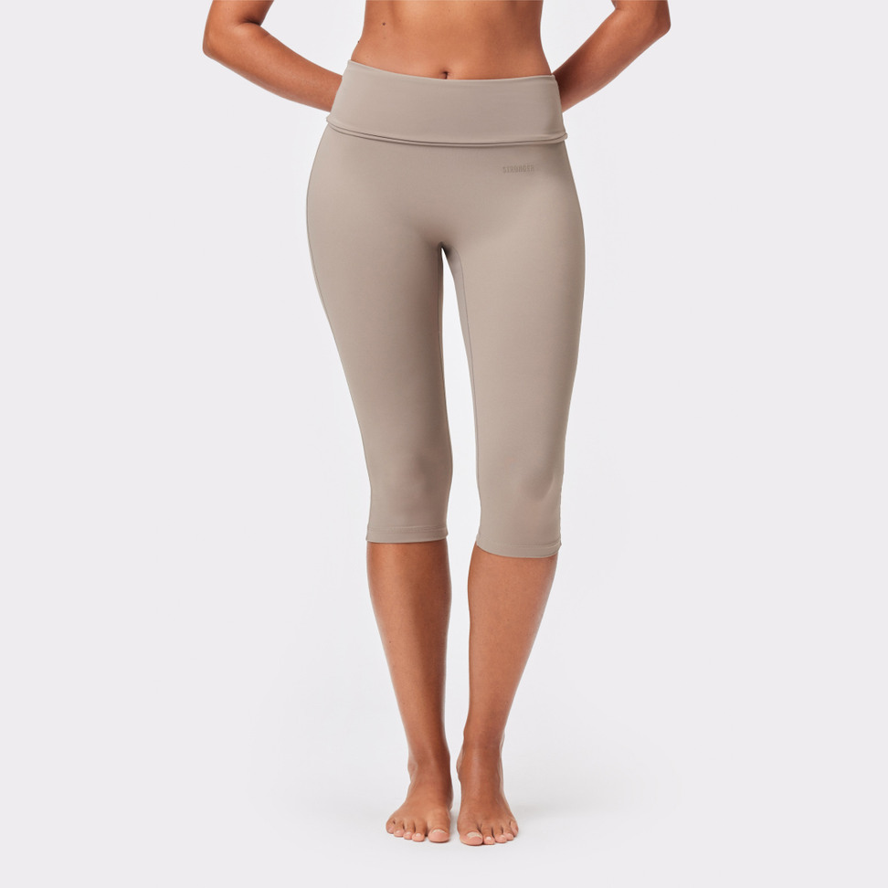 MOVE BEYOND Buttery Soft joggingbroek voor dames, capribroek met 4 zakken, actieve joggingbroek, hoge taille, workout, yoga, loungebroek, Volledige lengte, blauw, XS