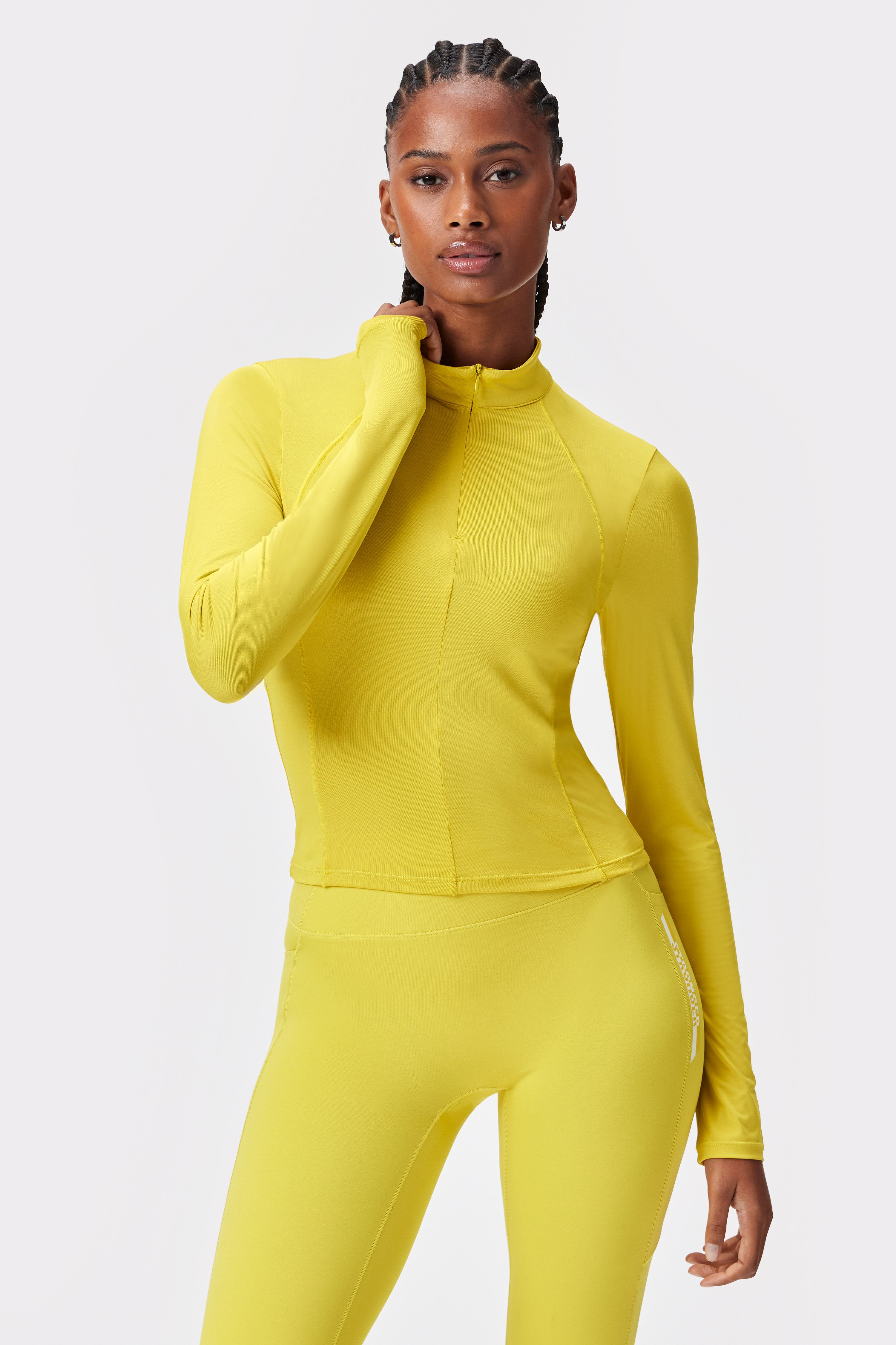 Front Zip Snake Half Zip Long Sleeve Snake Eye I Prestanda Passform I Köp Online I STRONGER