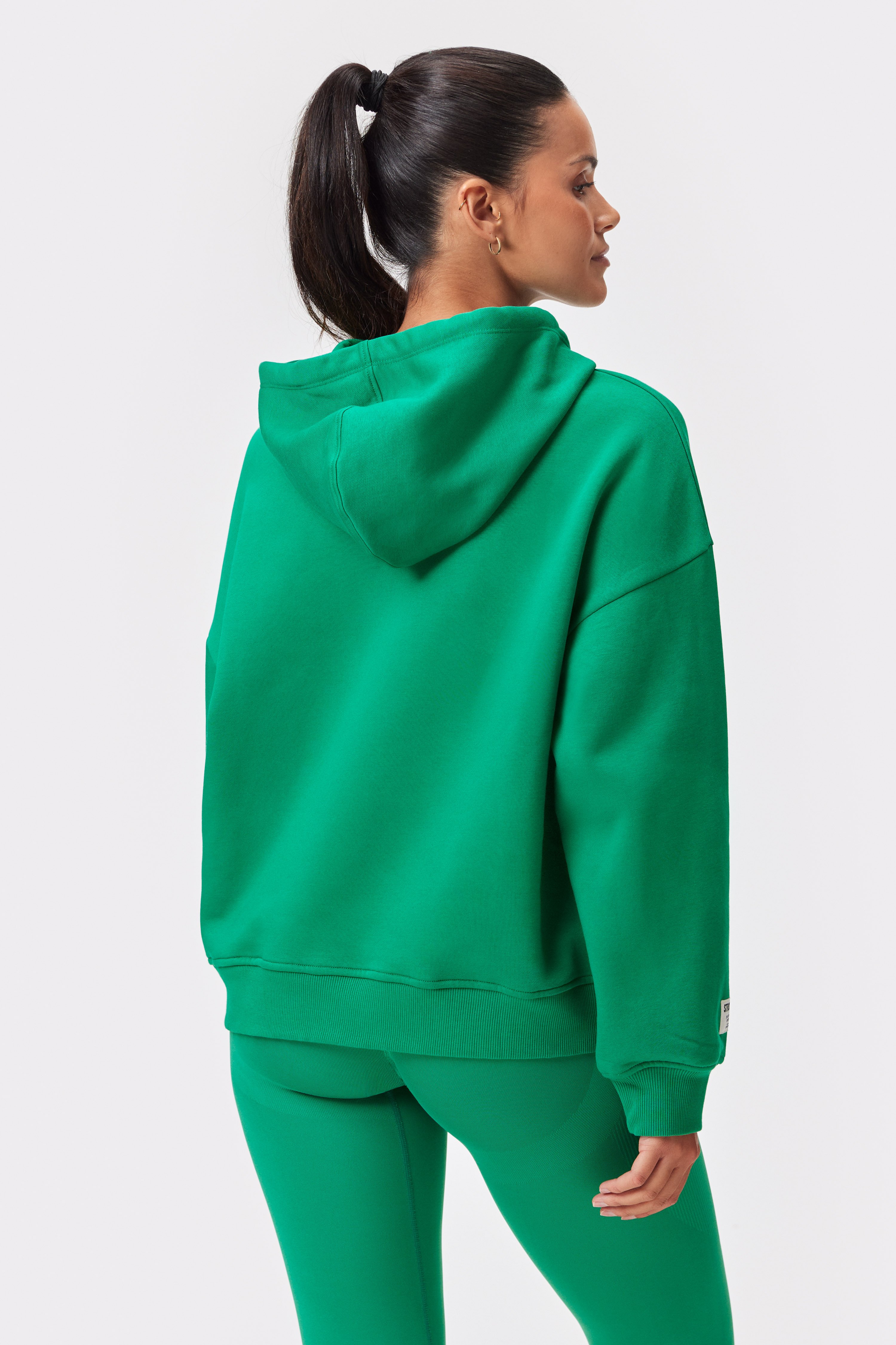 su_do スード wide sweat「HARVARD」light green su_do スード wide sweat「HARVARD」light green