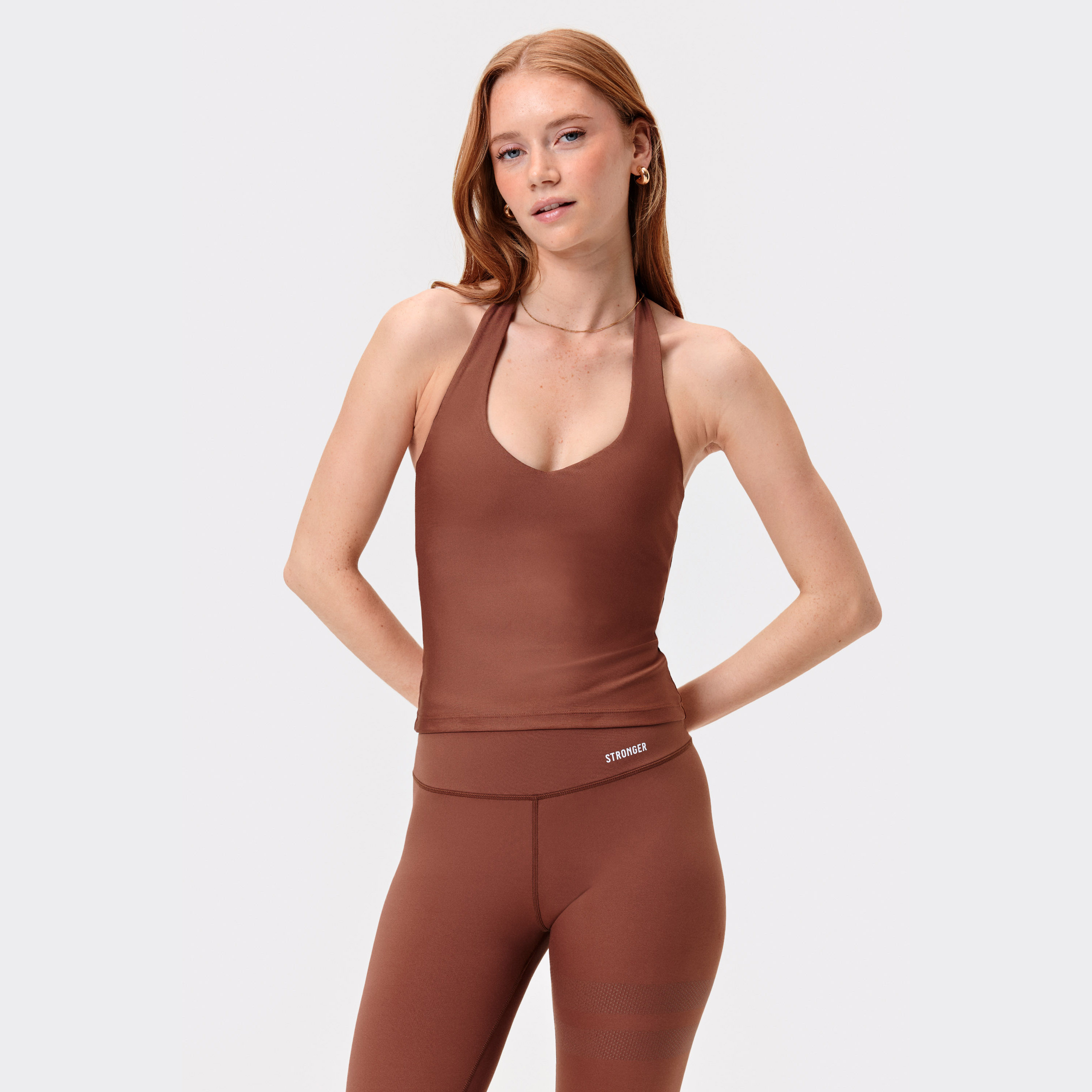 Halterneck Tank Top