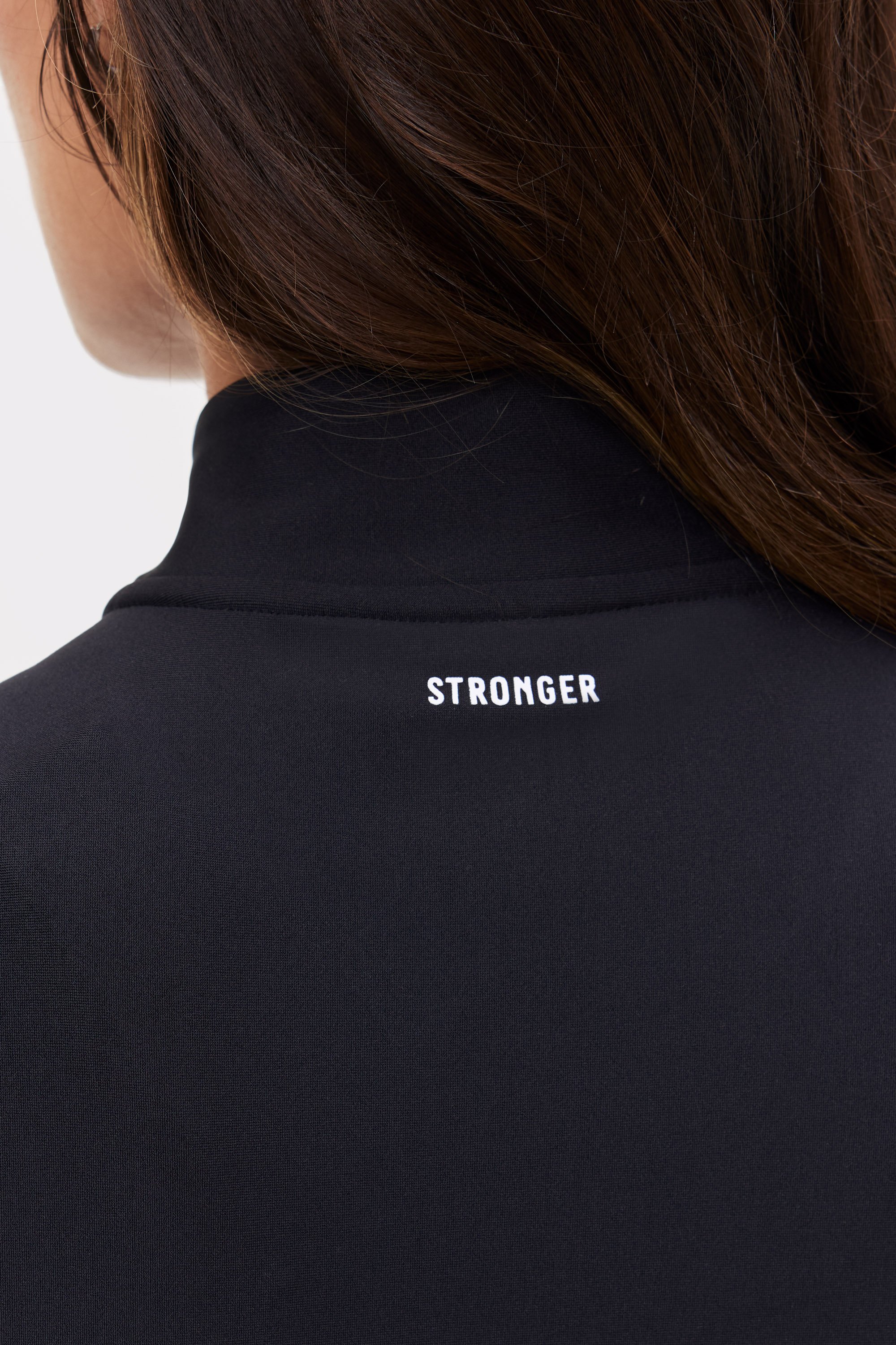 【完売品】HALF ZIP SWEAT/ブラック/サンライズ/HIIT Signature Stripe Half Zip Black I Sweat-wicking I STRONGER