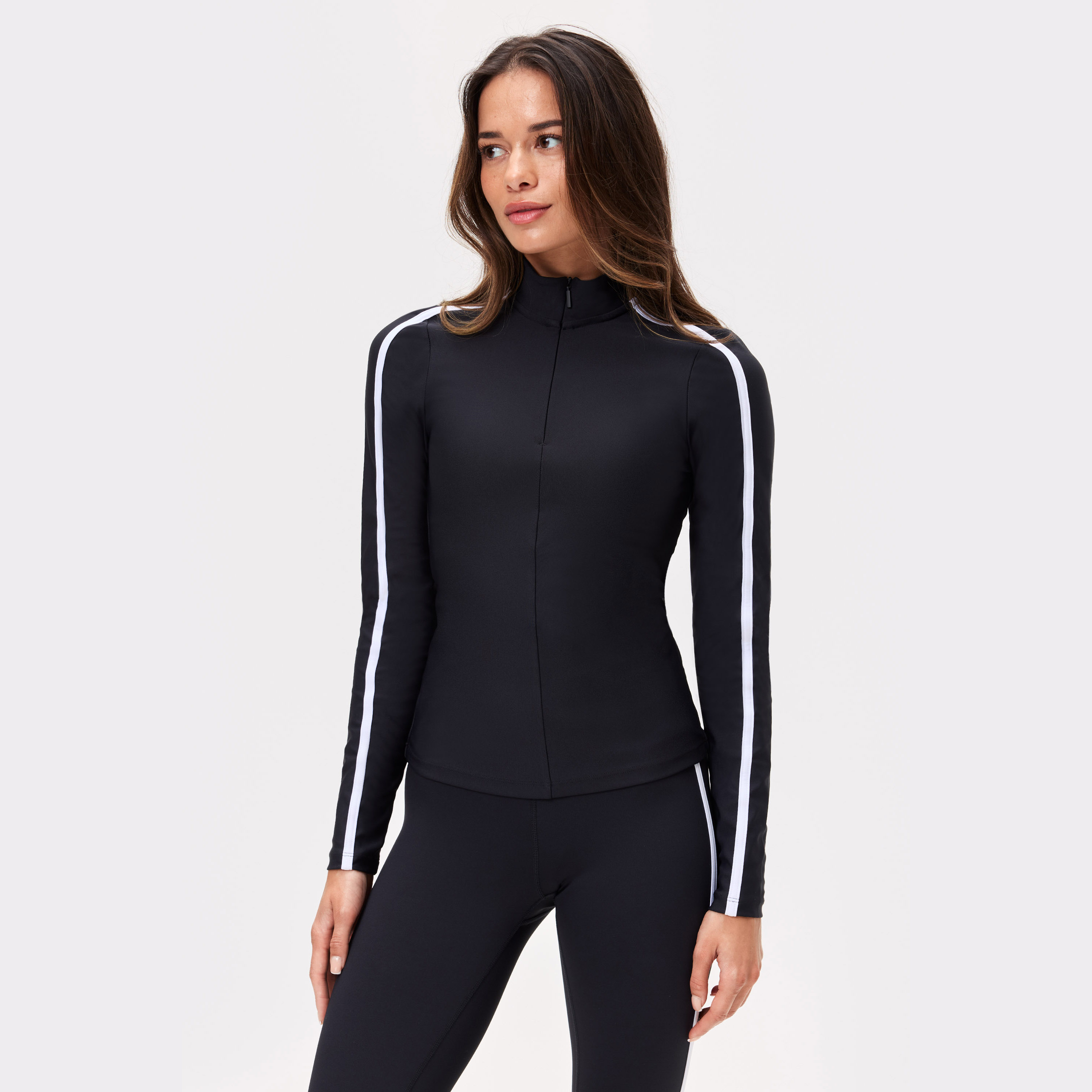 Signature Stripe Half Zip