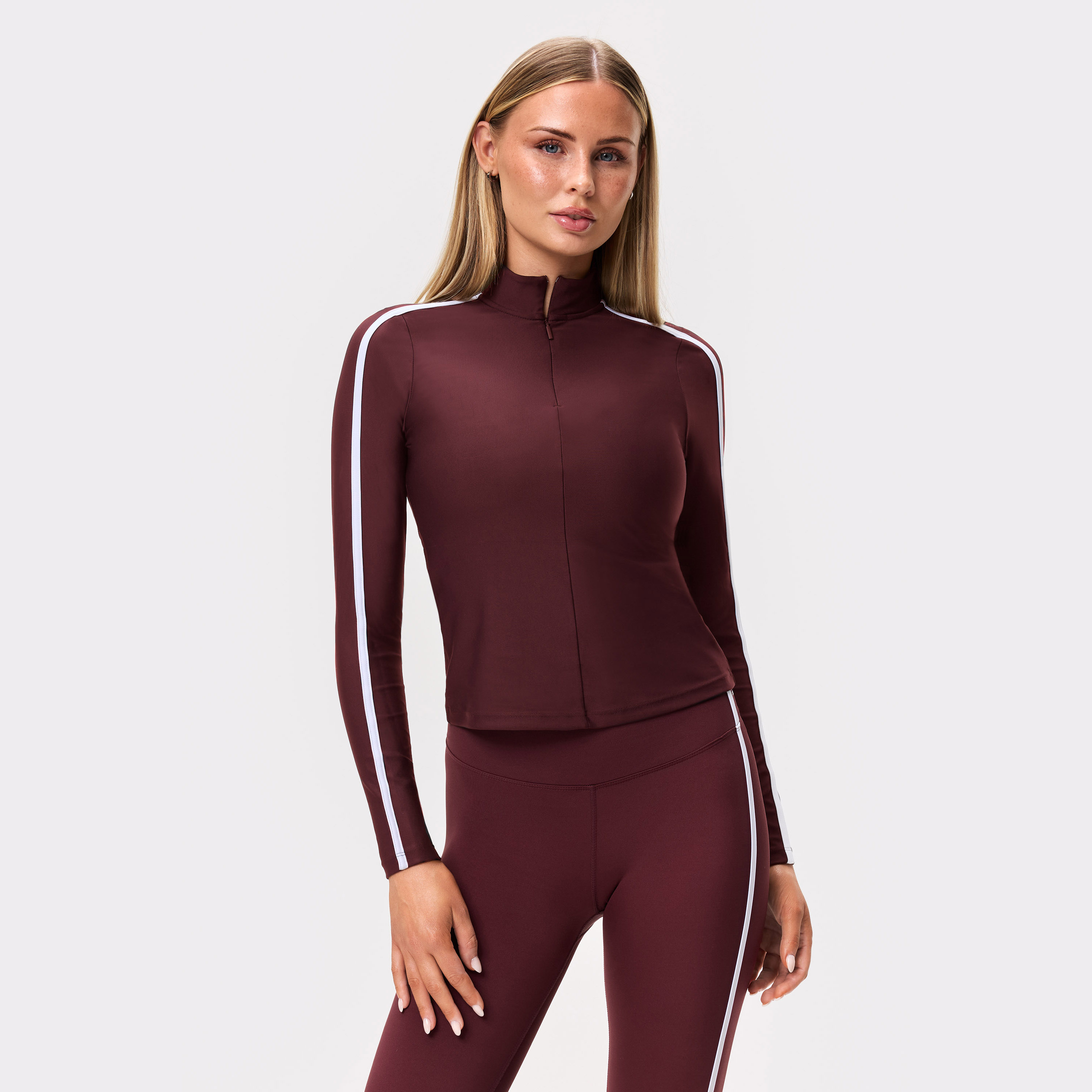 Signature Stripe Half Zip