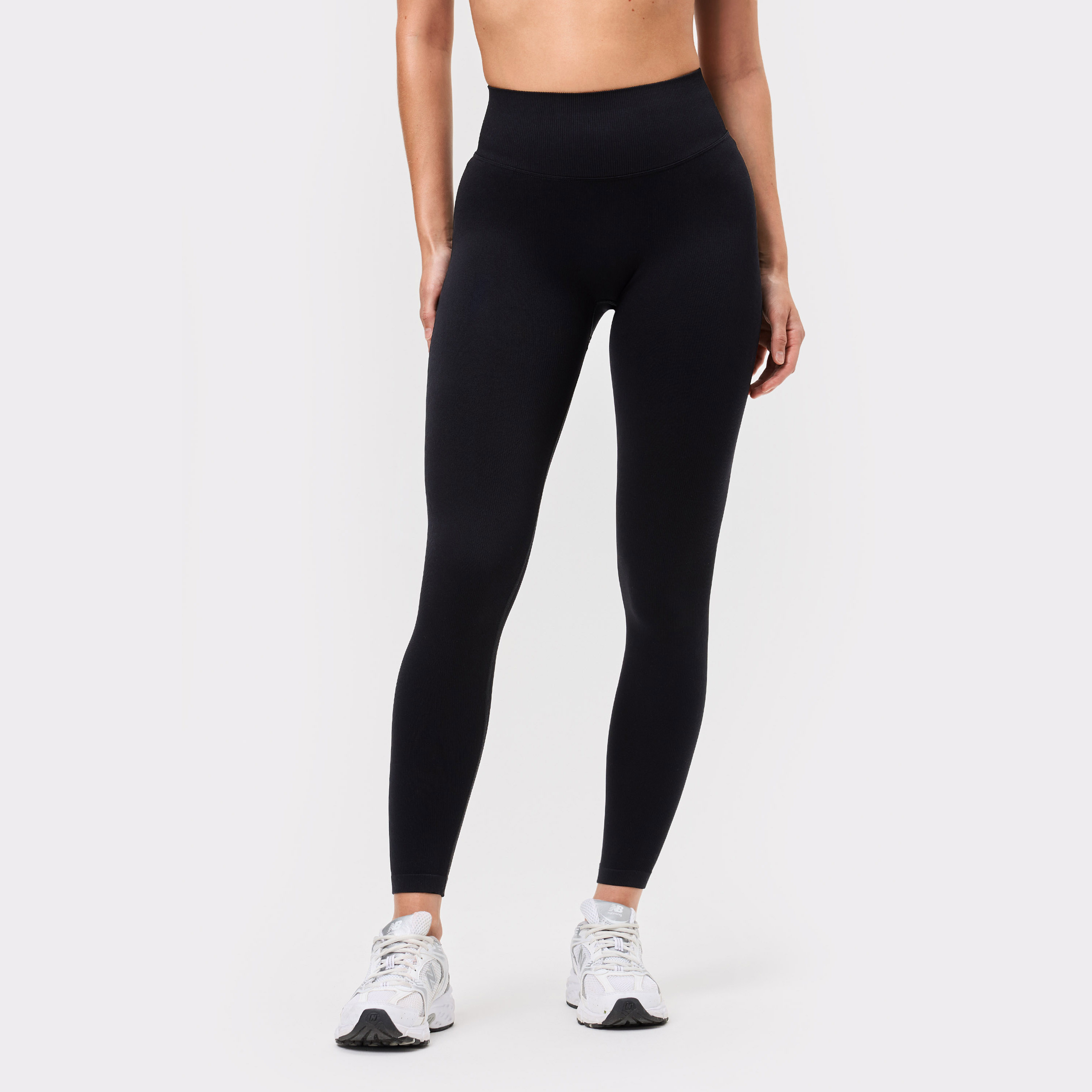 Seamless Contour Ribbed Tights