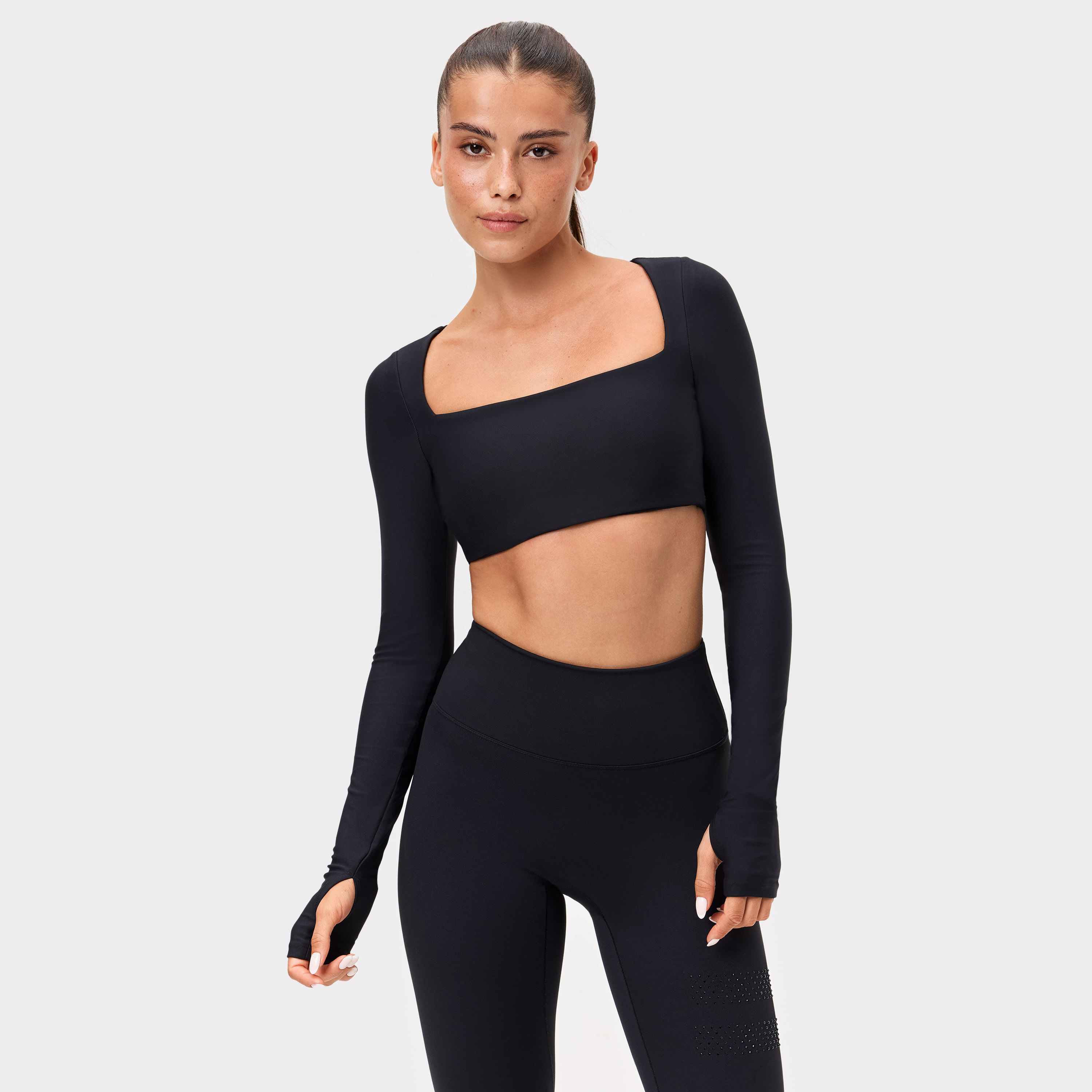 Signature Padded Crop Top