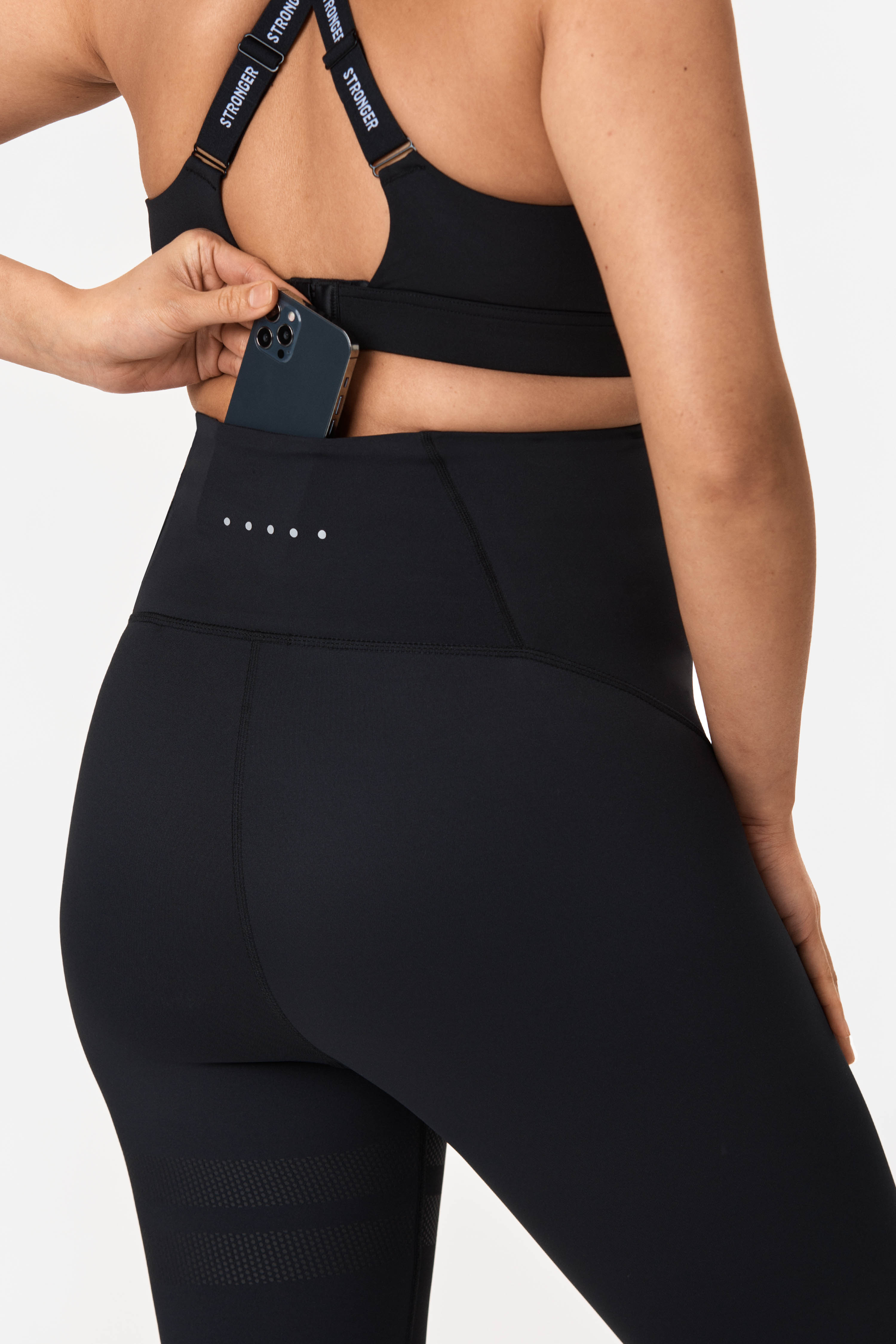 Legging De Grossesse Aomig | Noir | Soutien Ventre | Polyester Élastique | Taille M | Pour Yoga Et Quotidien